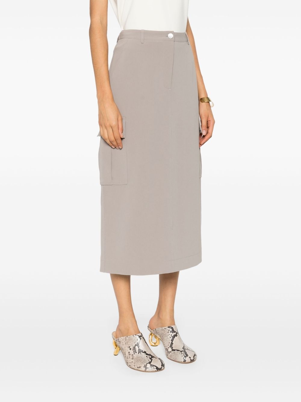 Relaxed cargo skirt - 3