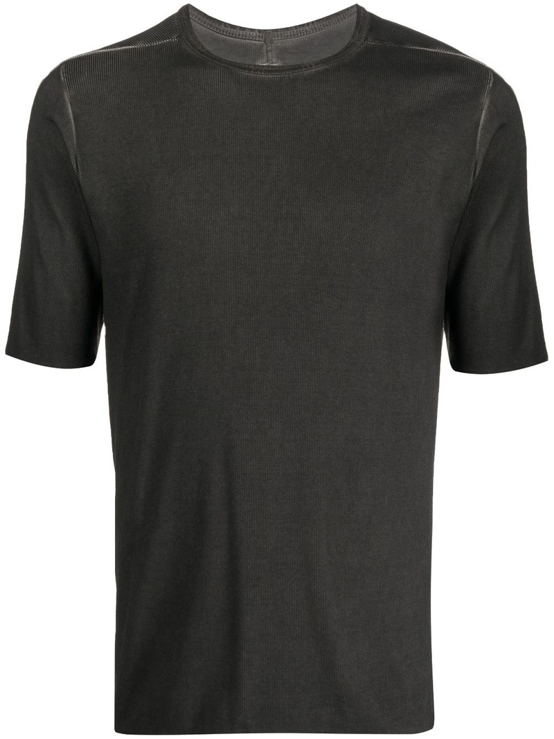 faded-effect organic-cotton T-shirt 1