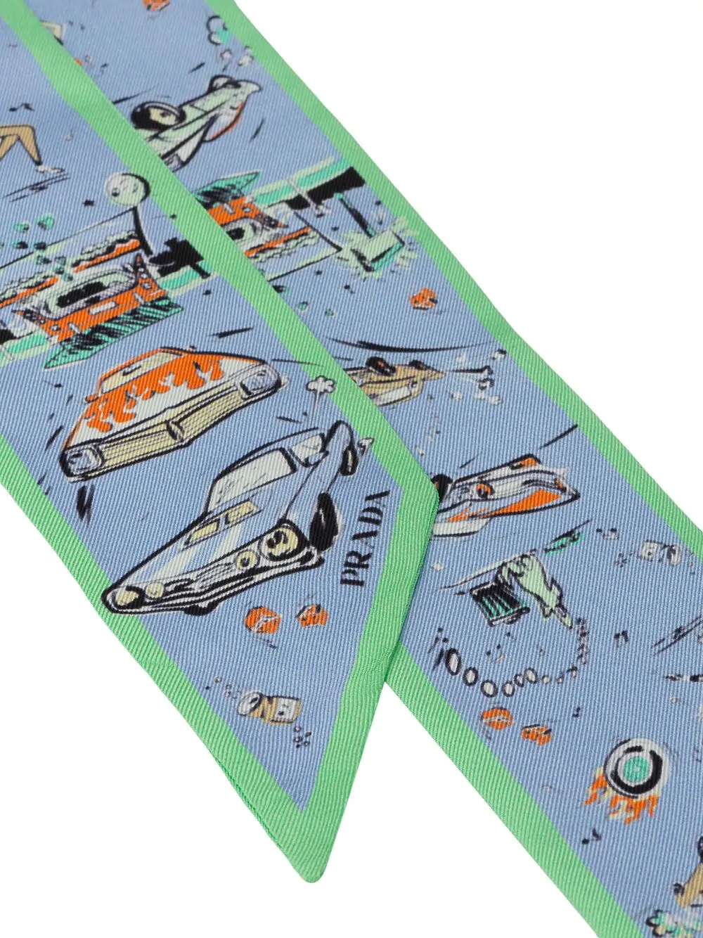 comics print scarf - 3