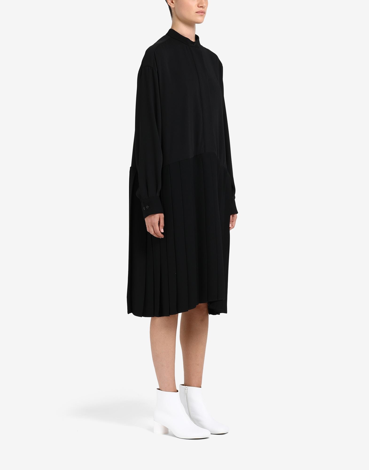 Dropped waist shirt-dress - 3