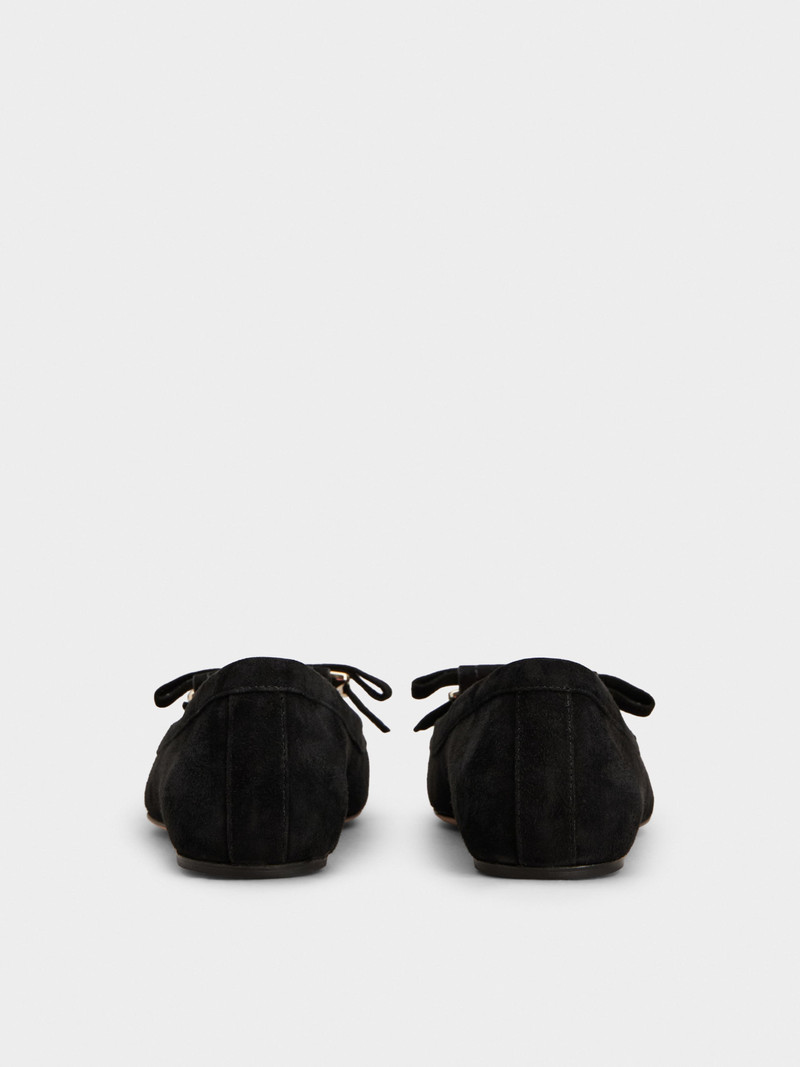 Roger Vivier Trompette Ballerinas in suede outlook