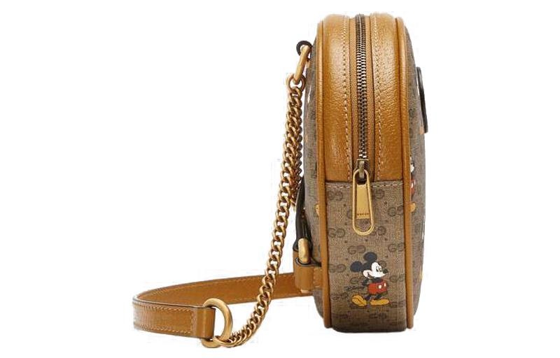 (WMNS) Gucci xDisney GG Bag Creamy/Brown 603730-HWUBM-8559 - 3