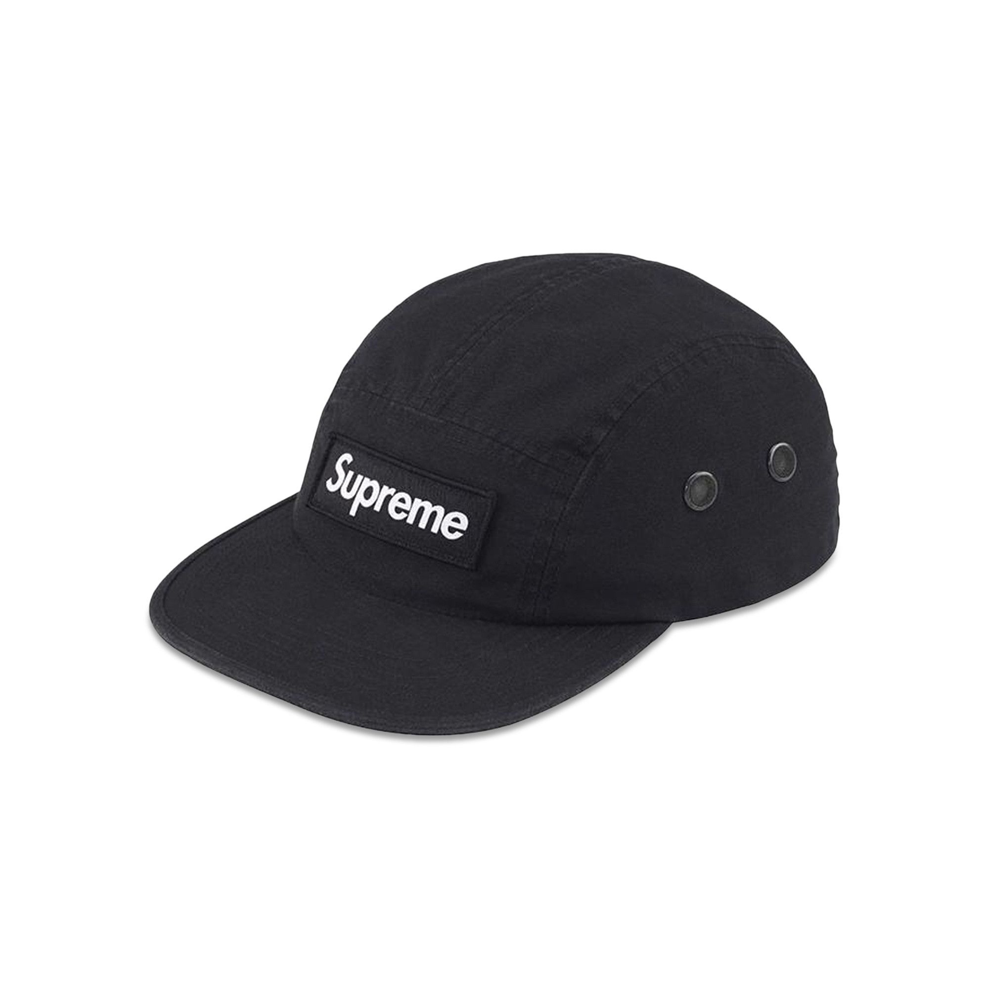 Supreme Military Camp Cap 'Black' - 1