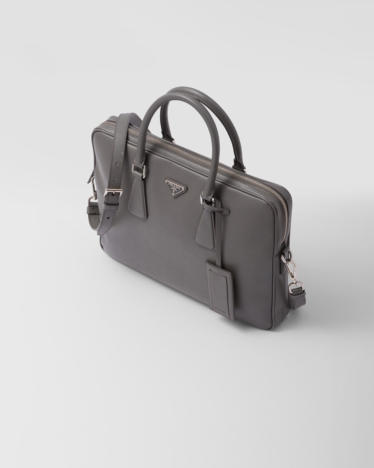 Saffiano Leather Work Bag - 3