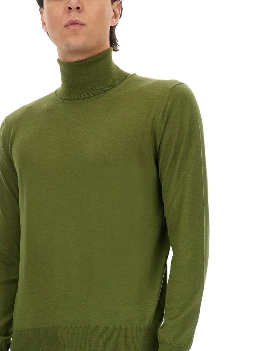 Cashmere, Wool And Silk Turtleneck - 4