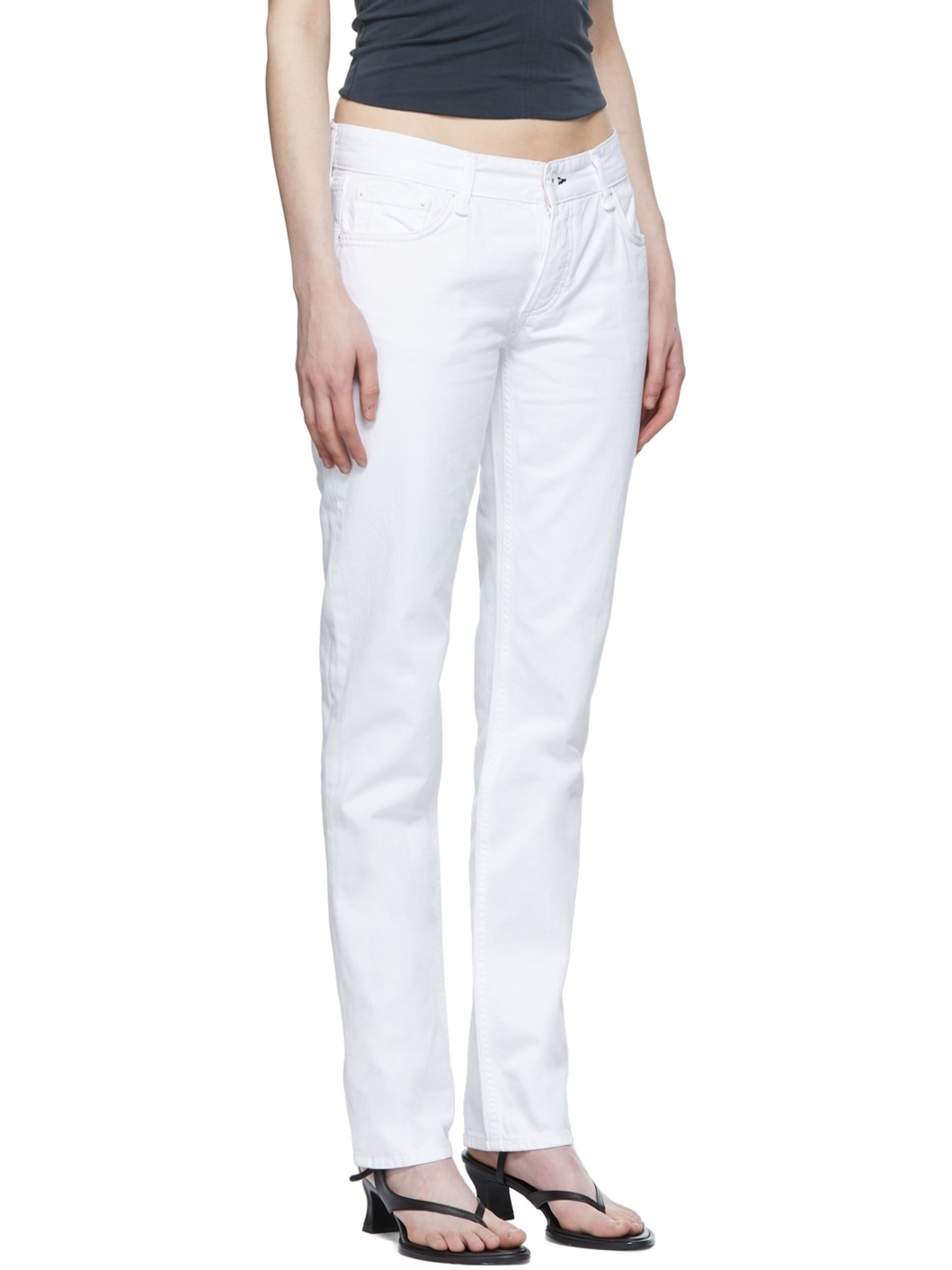 White Piper Jeans - 2