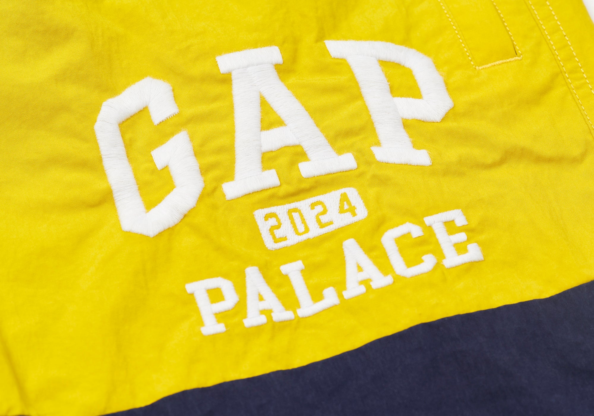 PALACE GAP BOARDSHORT BLUE / YELLOW - 3