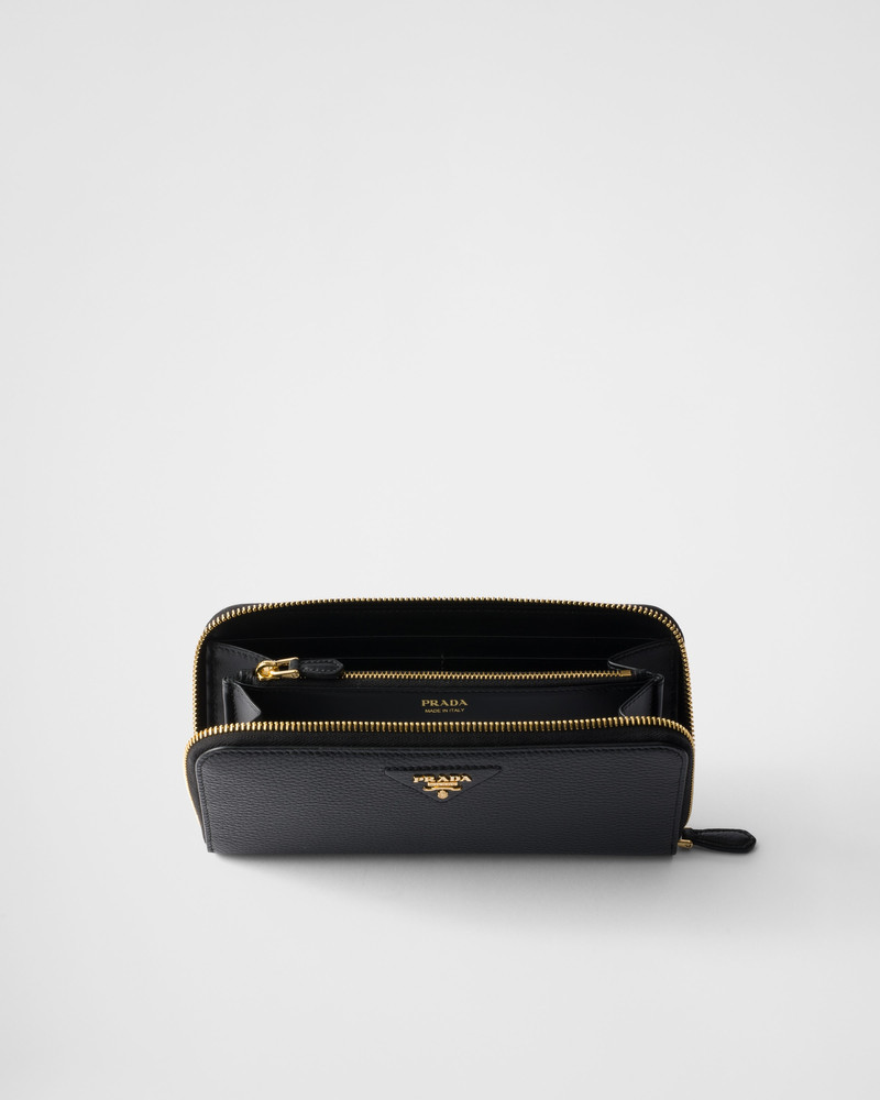 Prada Large leather wallet outlook