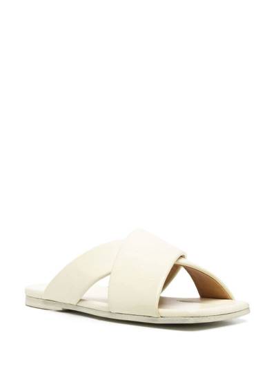 Marsèll leather slip-on sandals outlook