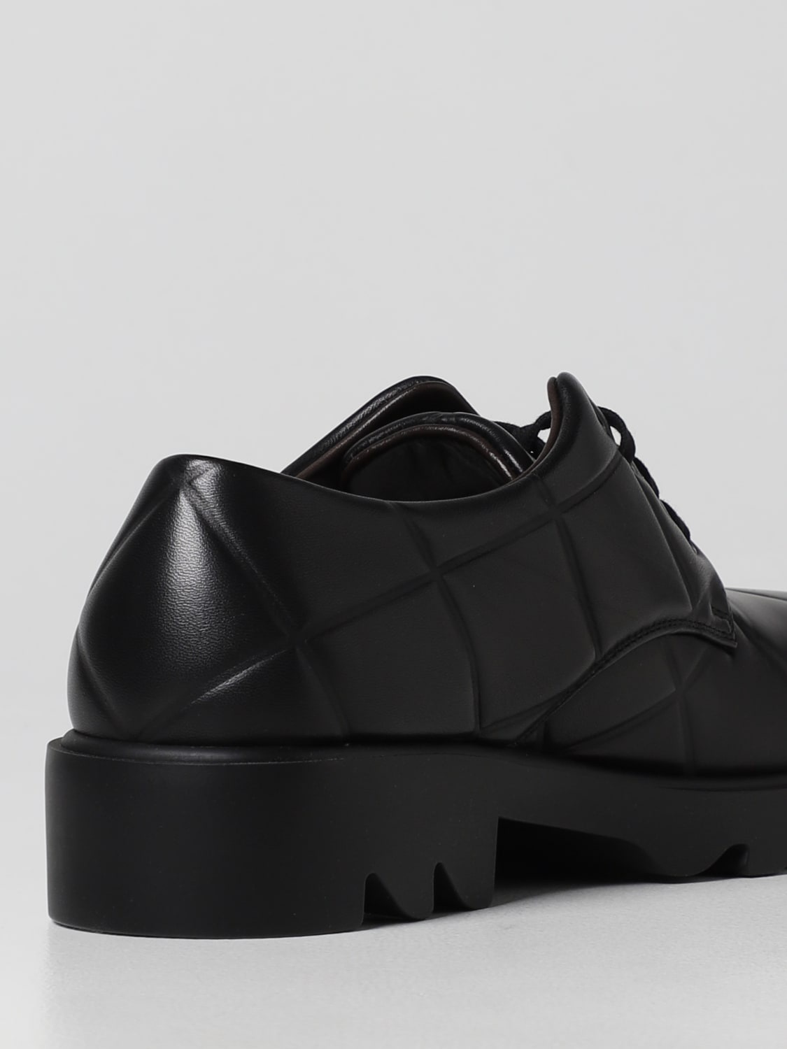 Bottega Veneta Strut Grid lace-up shoes - 3