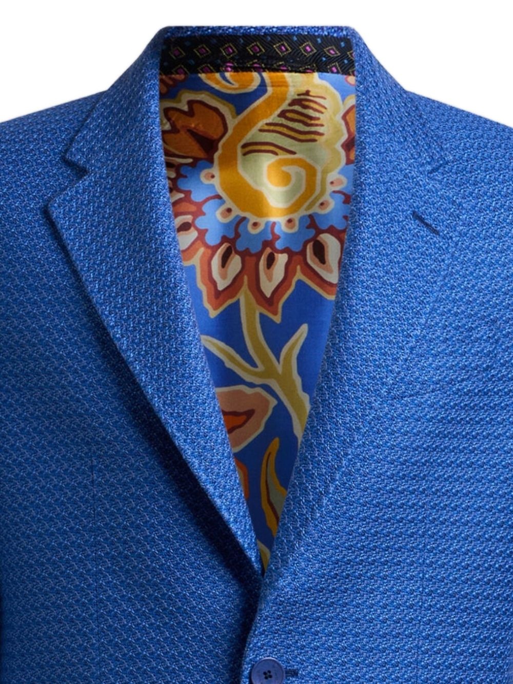 woven blazer - 2