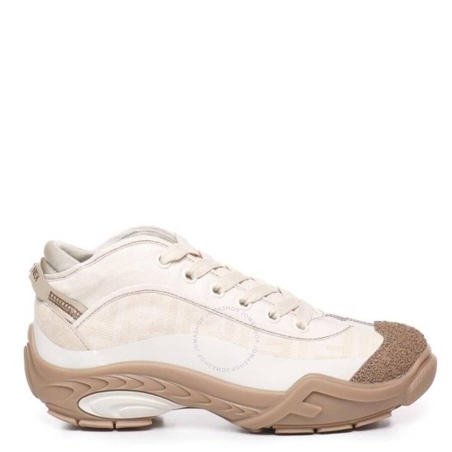 Fendi Lab Panelled Lace-Up Sneakers - 1