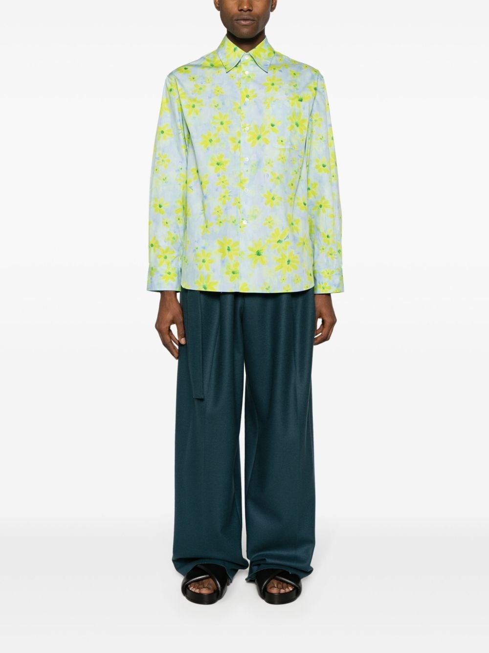 Parade floral-motif shirt - 2