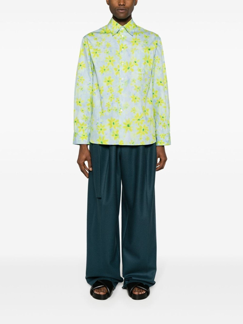 Marni Parade floral-motif shirt outlook