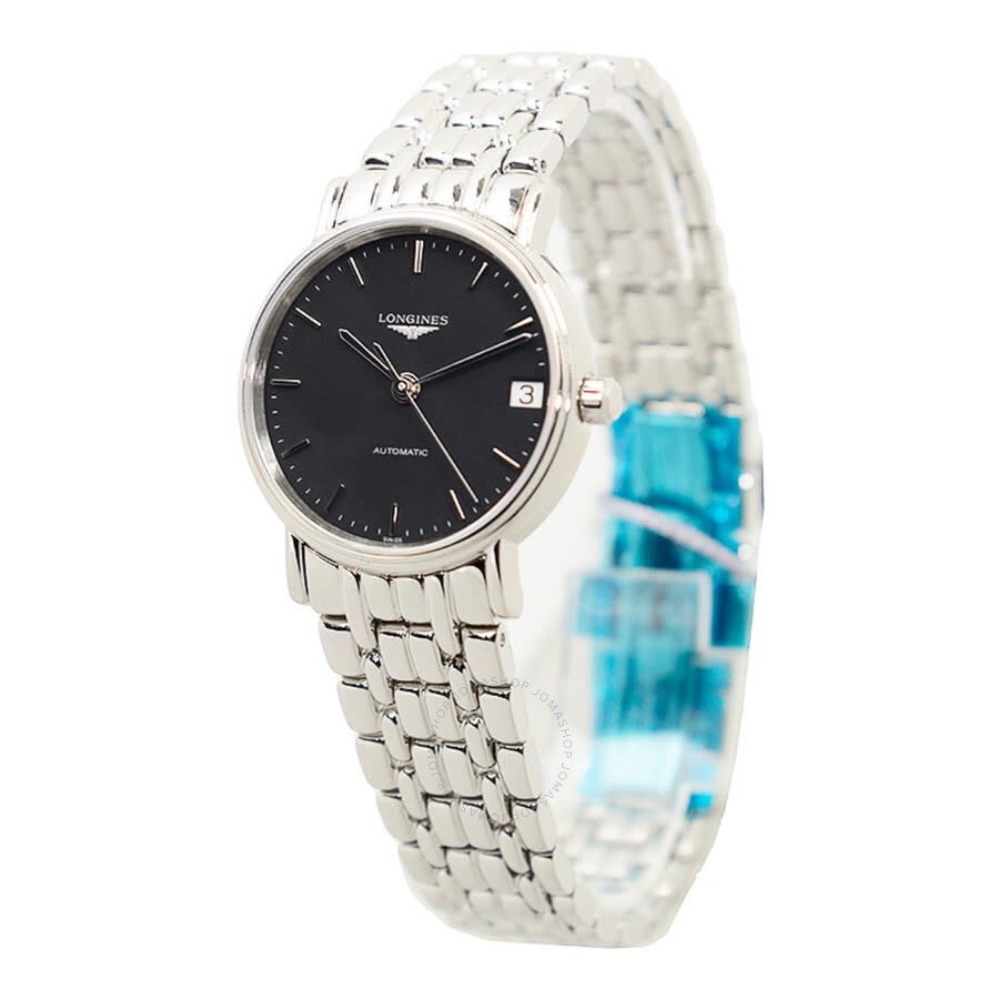 Longines Presence Black Dial Ladies Watch L4.322.4.52.6 - 4