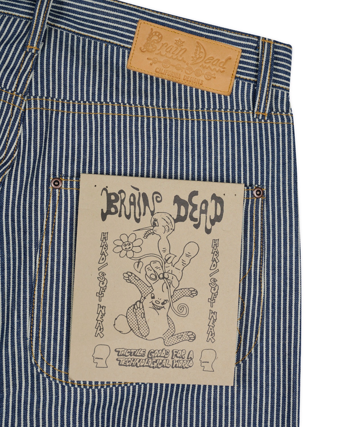 Type 00 Denim Pant - Hickory Stripe - 7