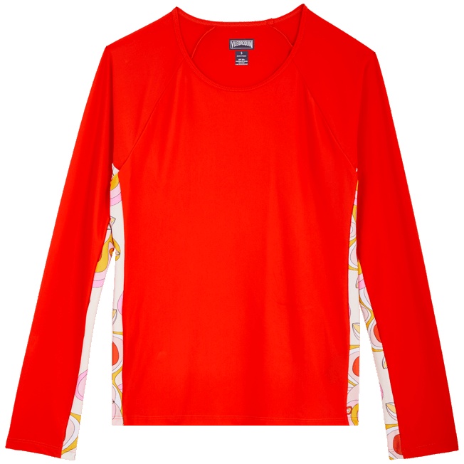 Long Sleeves Women Rashguard Kaleidoscope - 1