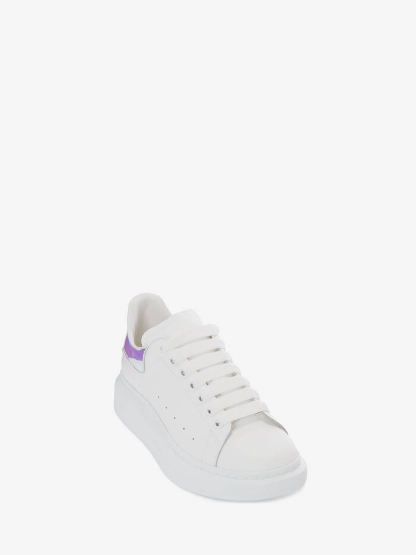 Men's Oversized Sneaker in White/shock Pink - 2