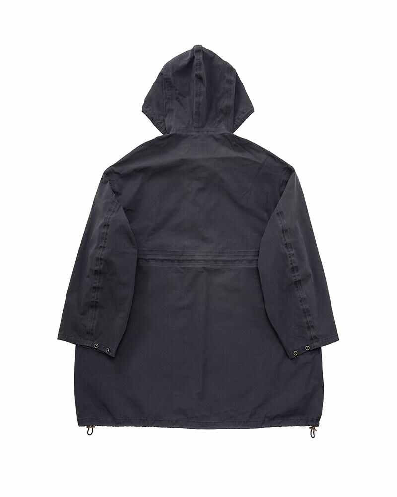 visvim CHINOOK PONCHO 3L DMGD NAVY outlook