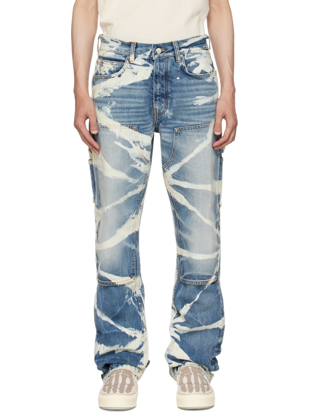 Blue Vintage Carpenter Jeans - 1