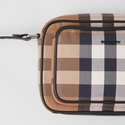 Burberry Check Cotton Crossbody Bag outlook