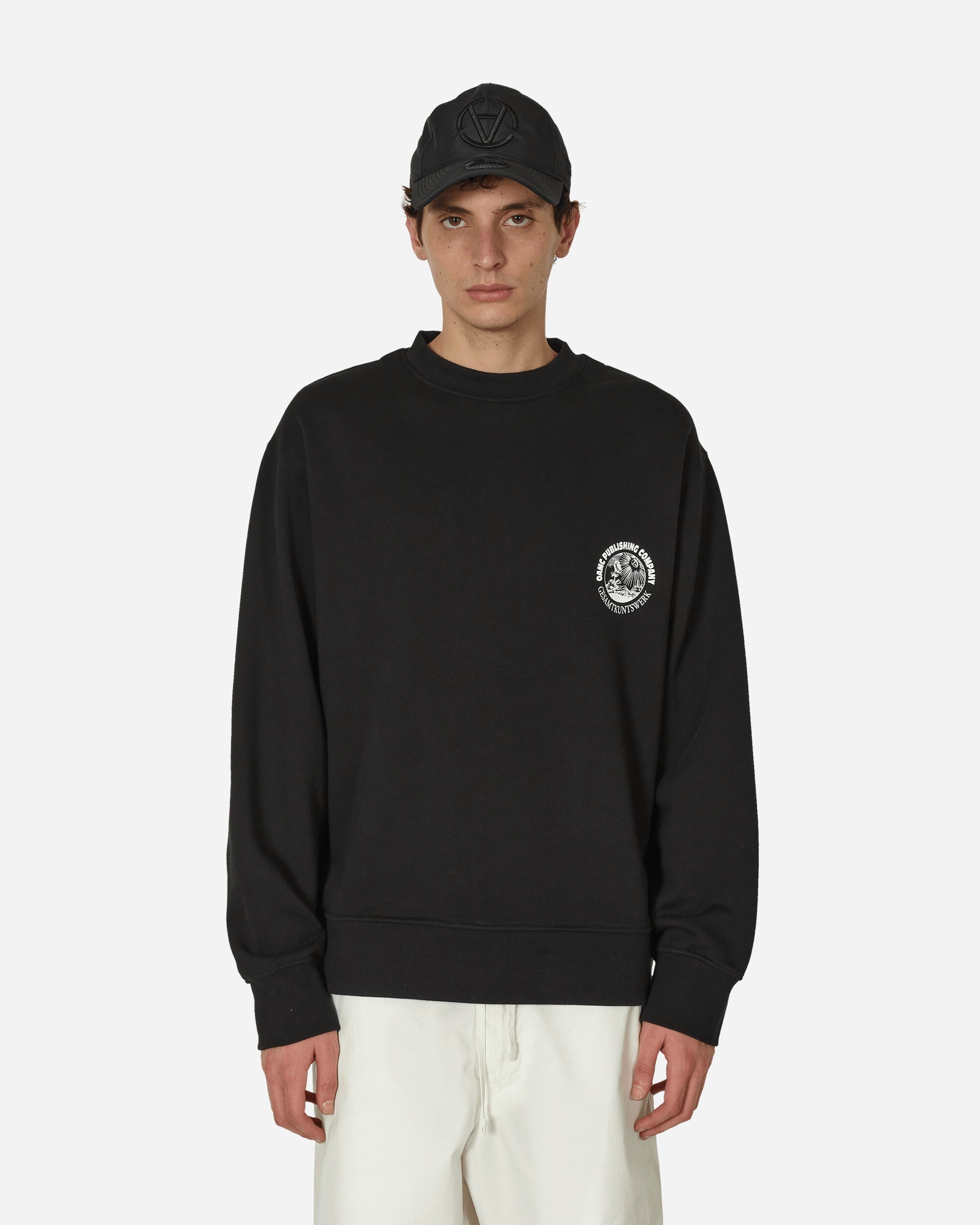 Apollo Crewneck Sweatshirt Black - 1