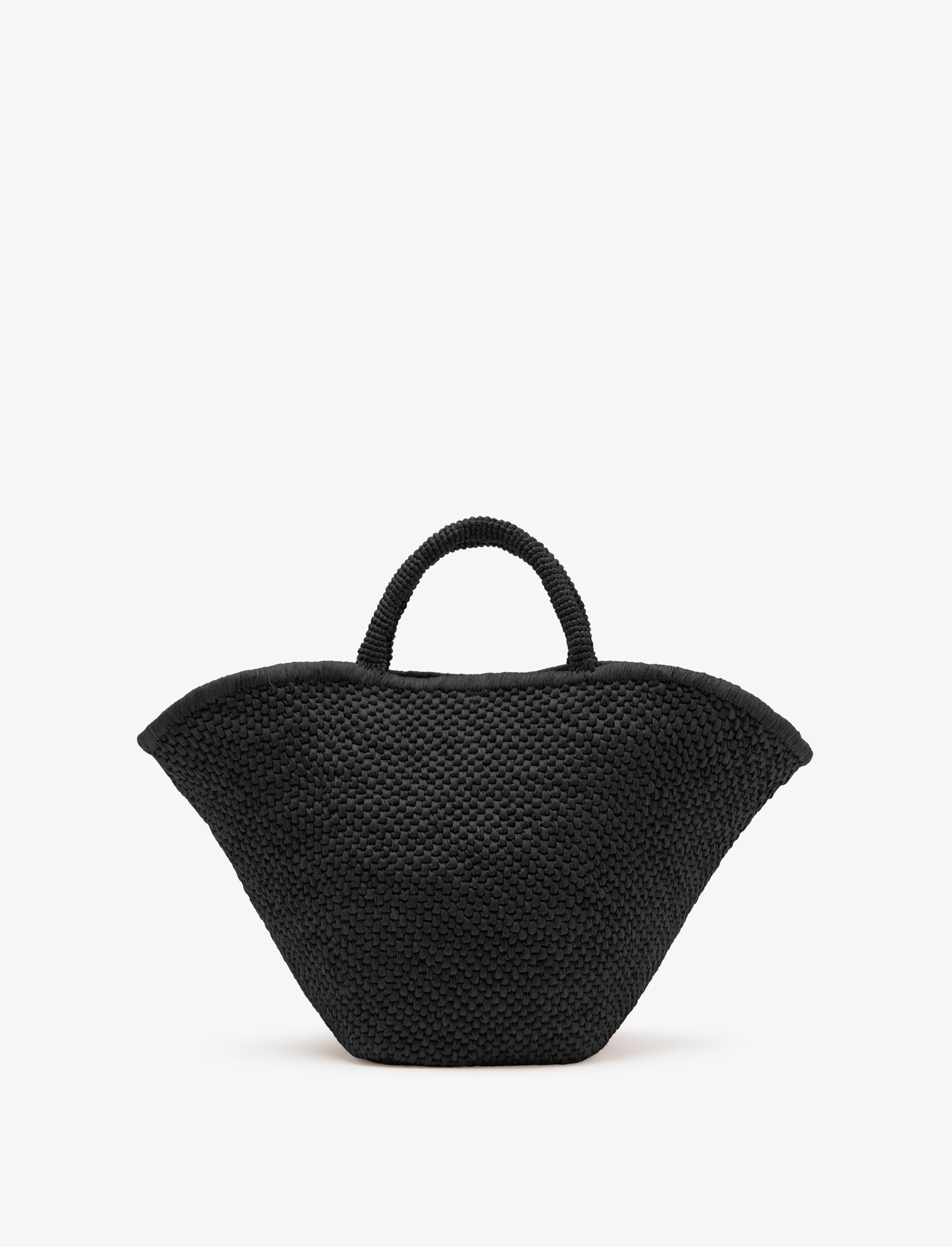 Large Chelsea Tote in Natural Raffia - 4