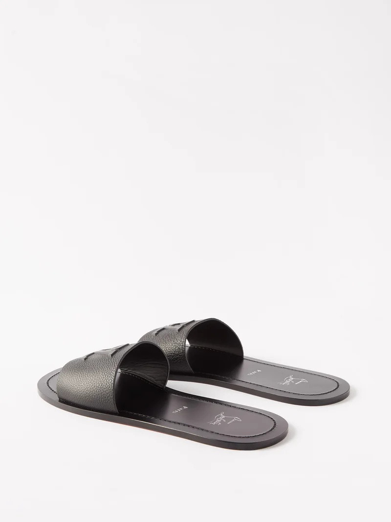 Christian Louboutin Black Varsicool Sandals outlook