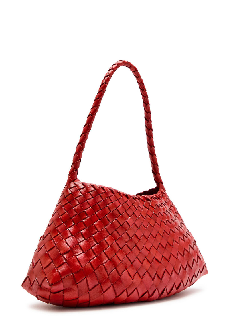 DRAGON DIFFUSION Dragon Diffusion Rosanna Woven Leather Shoulder bag outlook