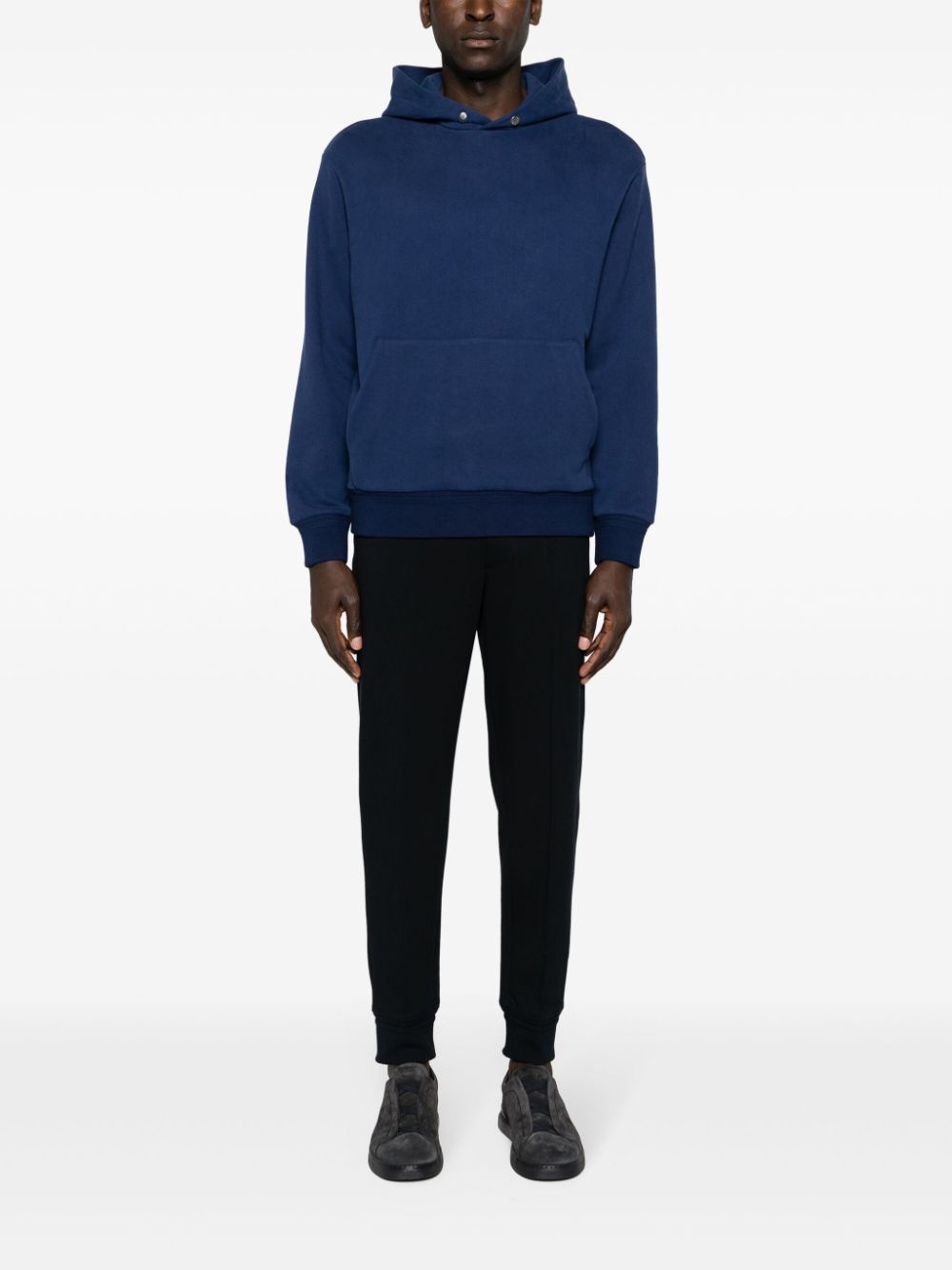 mid-rise tapered track trousers - 2