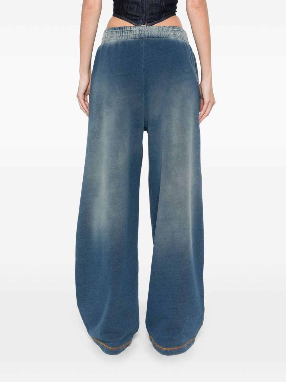 wideleg sweatpants - 4