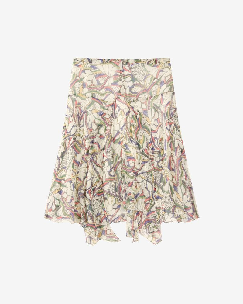 LIENAE SILK SKIRT 1