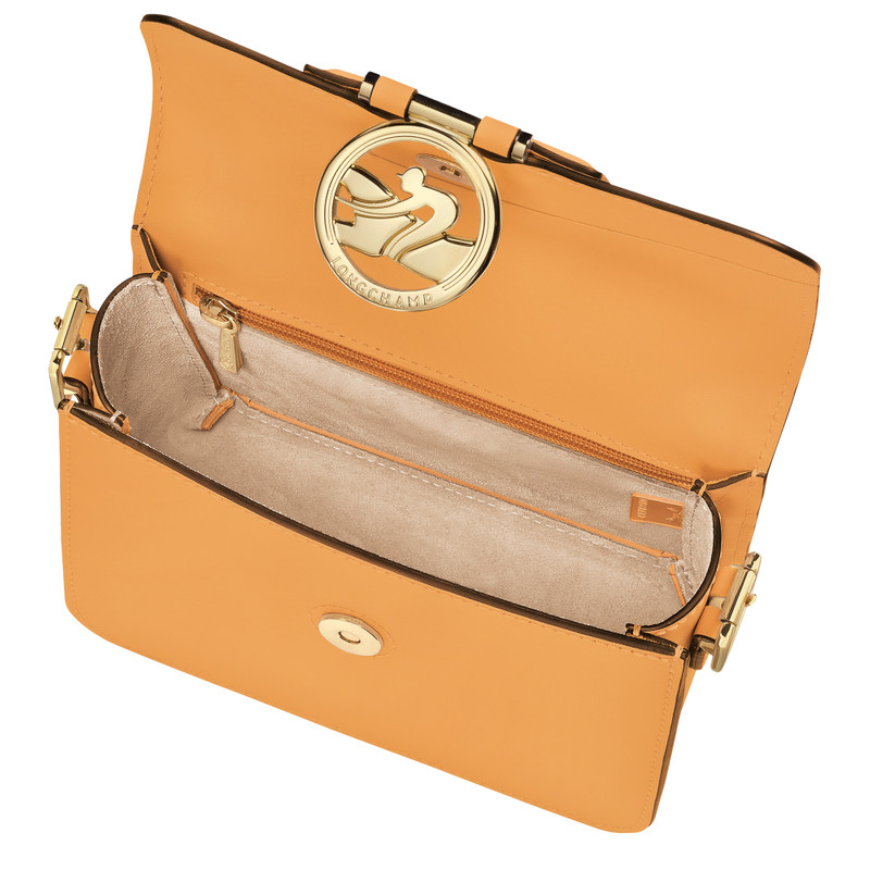 Box-Trot S Crossbody bag Apricot - Leather 5