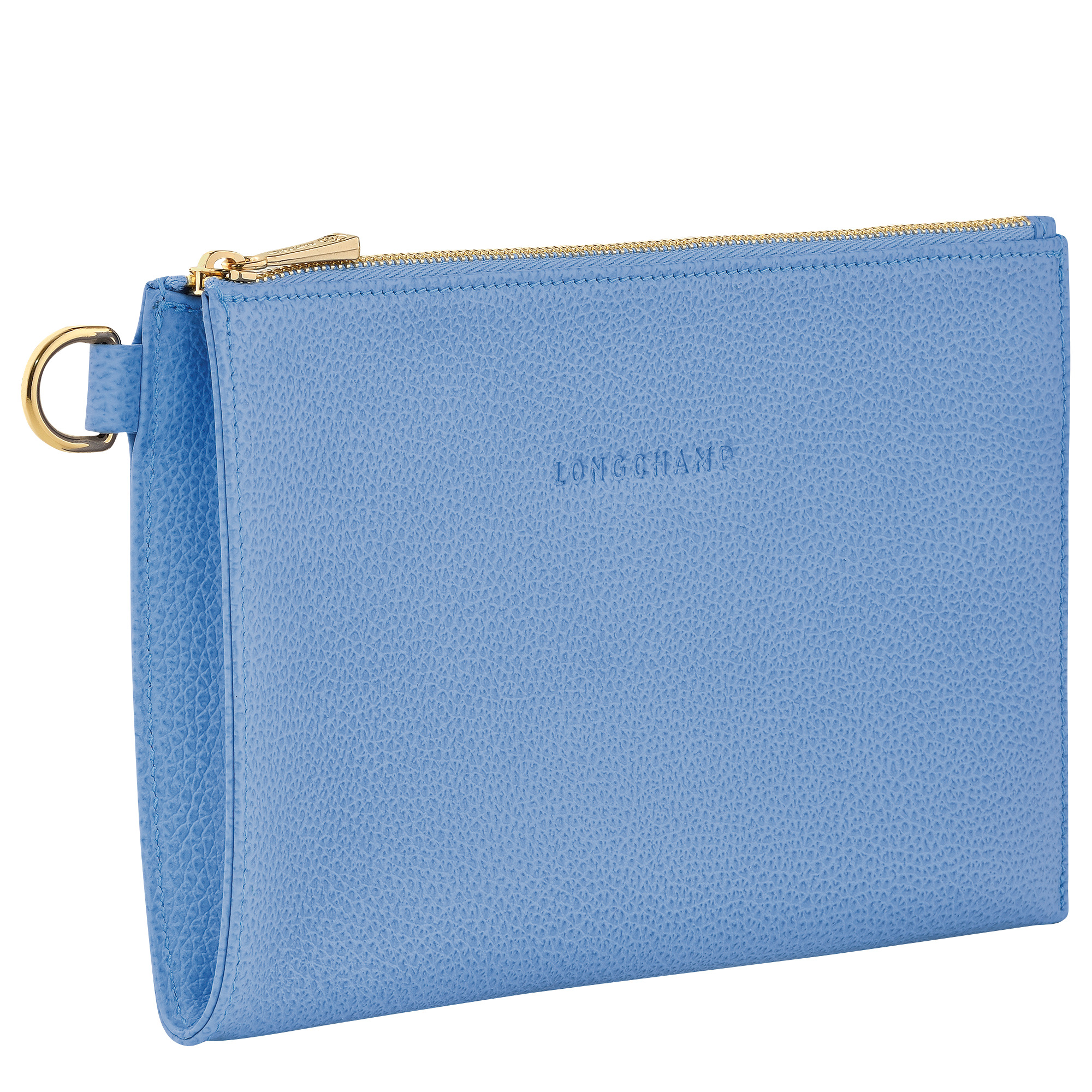 Le Foulonné Pouch Cloud Blue - Leather - 2