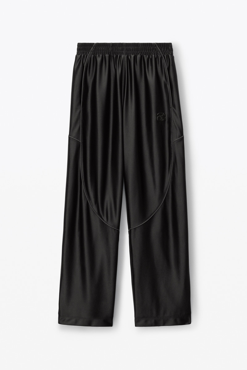 TRACK PANTS IN SATIN FAILLE JERSEY 1