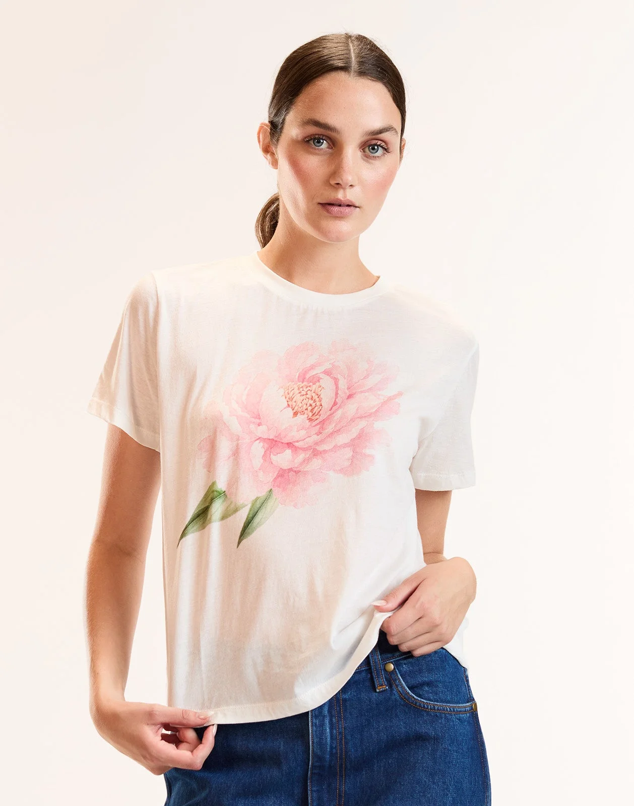 Peony Everyday Tee - 1