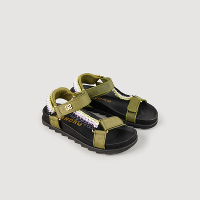Sandro Sandals with colorful braiding outlook