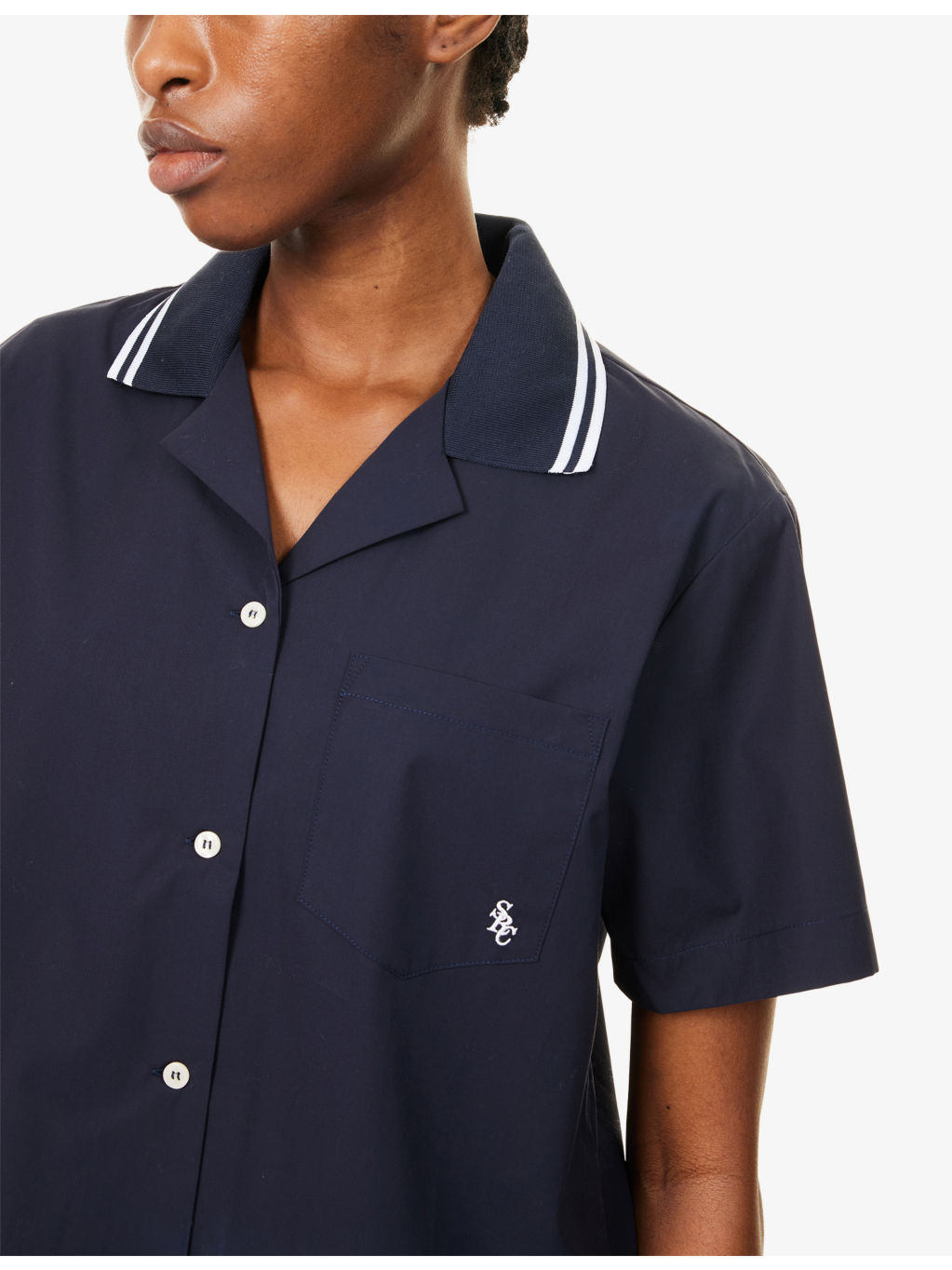 Sailor Short-Sleeve Cotton Shirt - 5