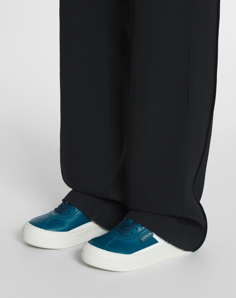 LANVIN CASH LEATHER SNEAKERS 6