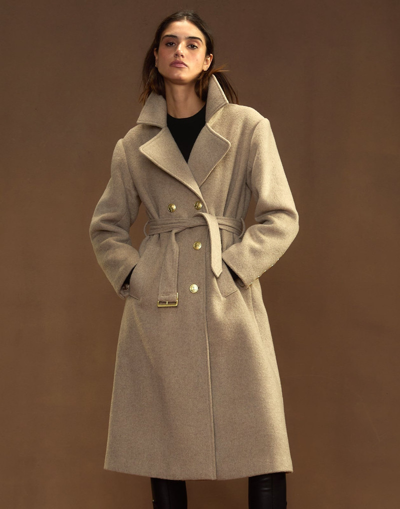 Noa Wool Cocoon Coat 4