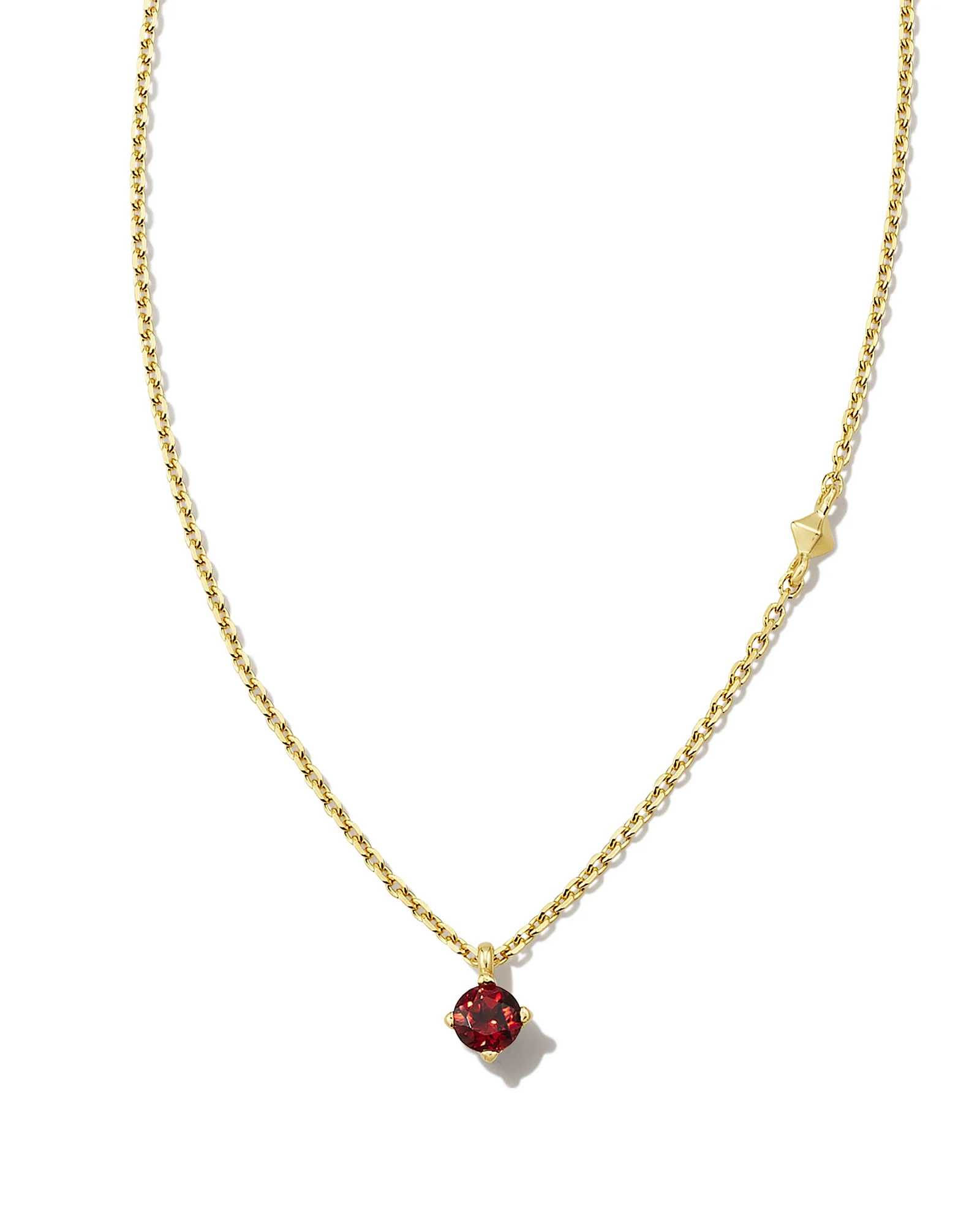 Maisie 18k Gold Vermeil January Pendant Necklace - 1