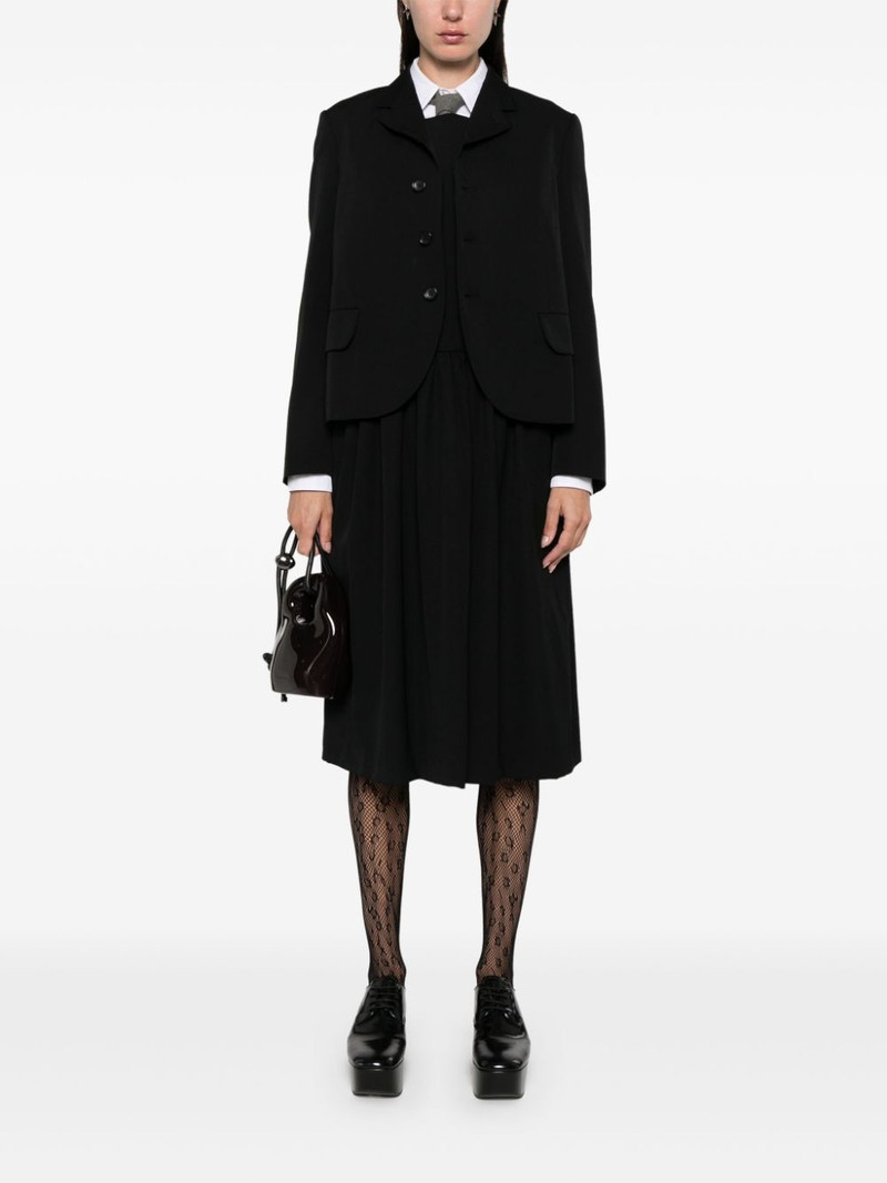 Comme des Garçons GIRL wool blazer outlook