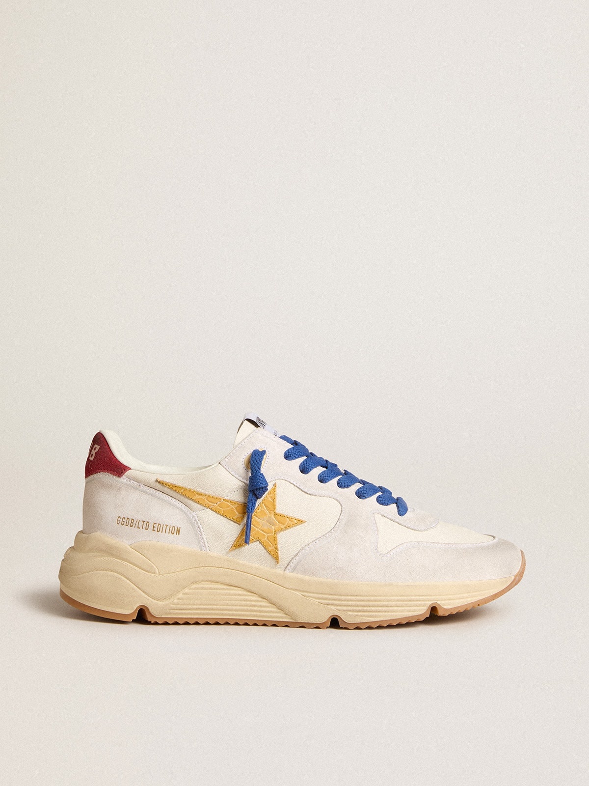 Running Sole LTD in nappa with leather star and suede heel tab - 1