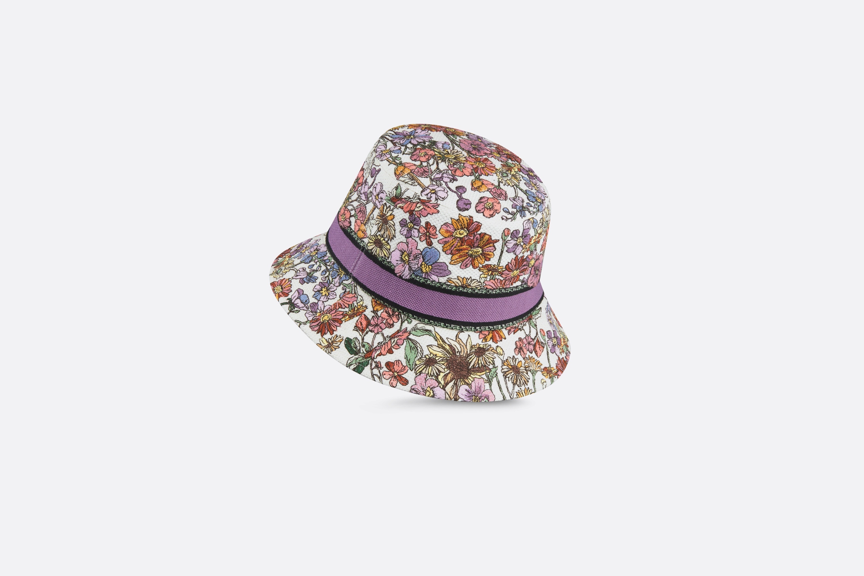 D-Bobby Dior 4 Saisons Été Small Brim Bucket Hat - 3