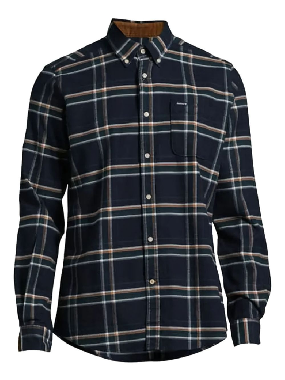 plaid long-sleeve shirt - 1