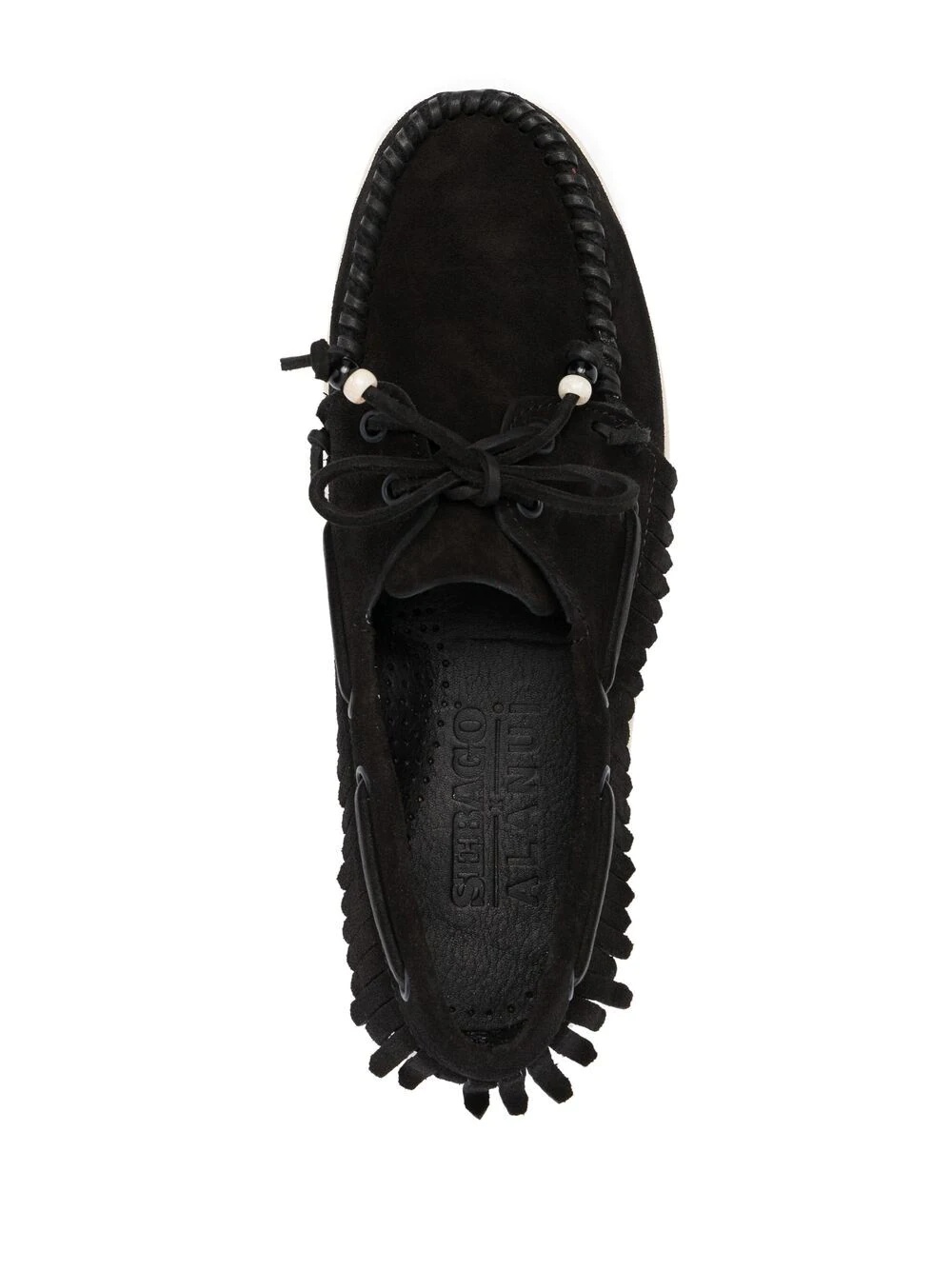 fringed Dockside loafers - 4