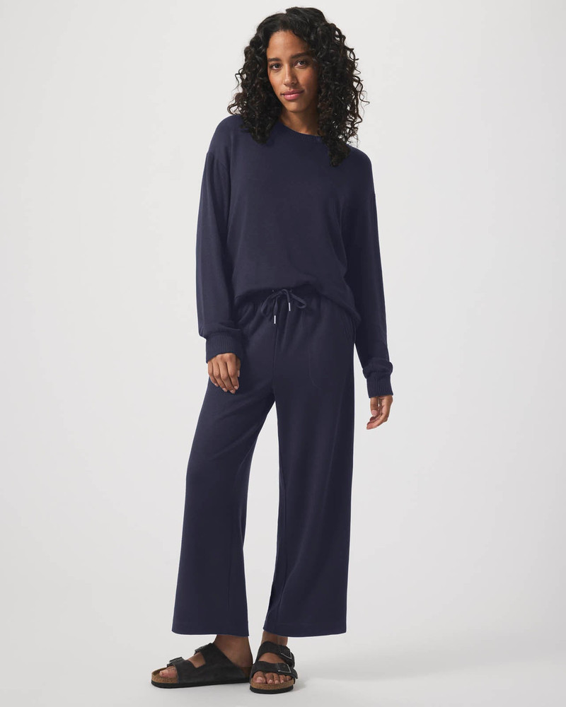 Splendid Supersoft Crop Wide Leg Pant outlook