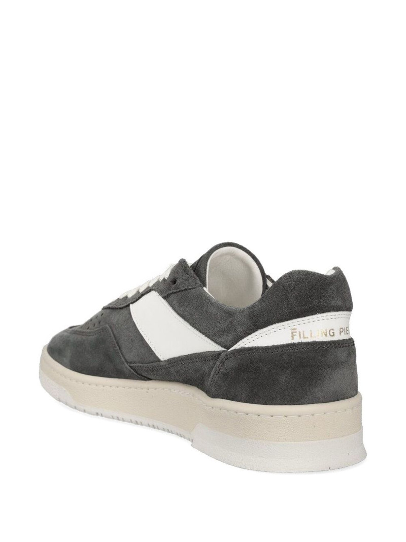 panelled suede sneakers 3