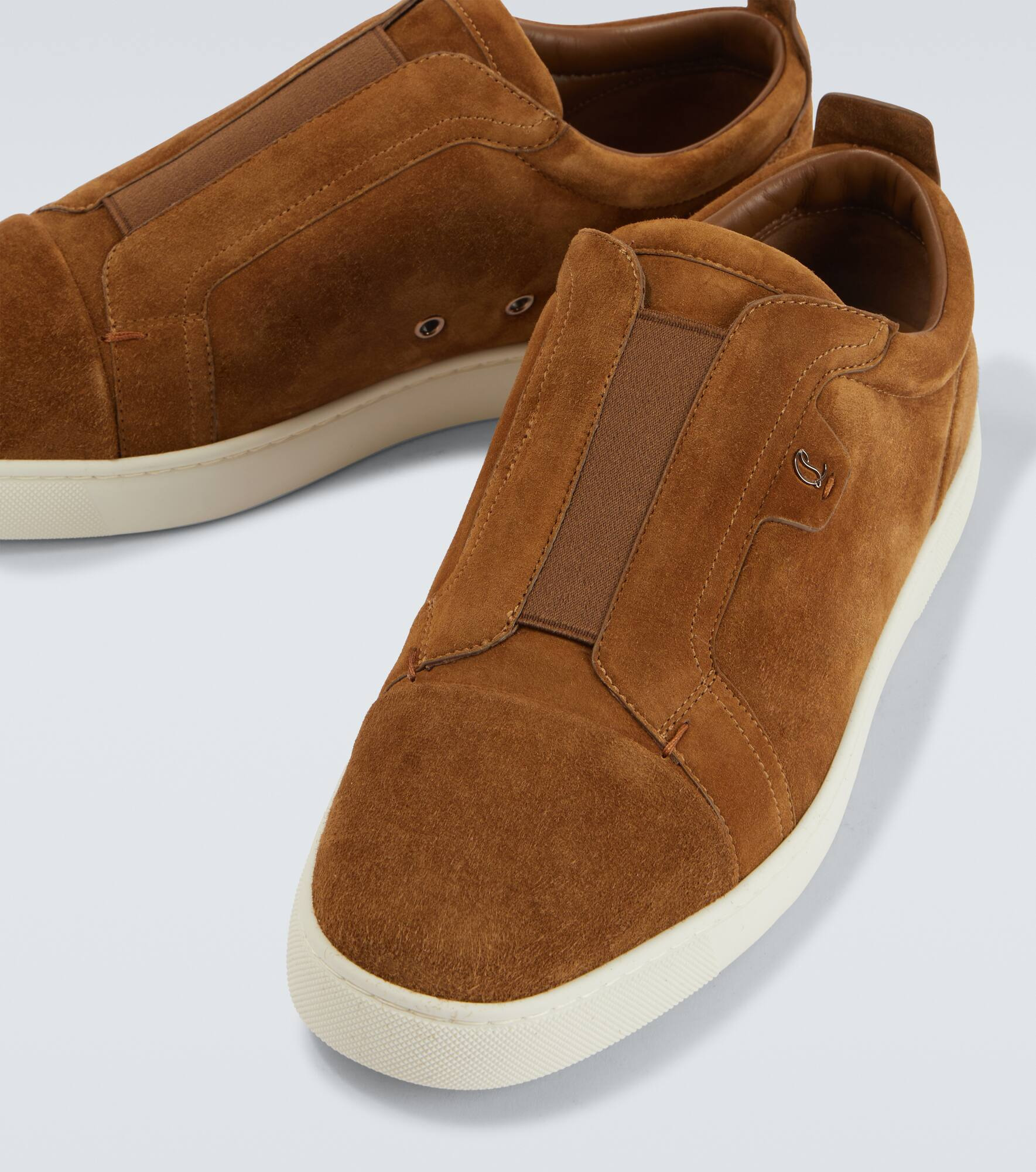 St Louis suede slip-on sneakers - 3