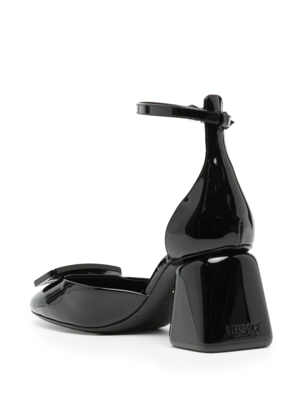 leather 80mm pumps - 3